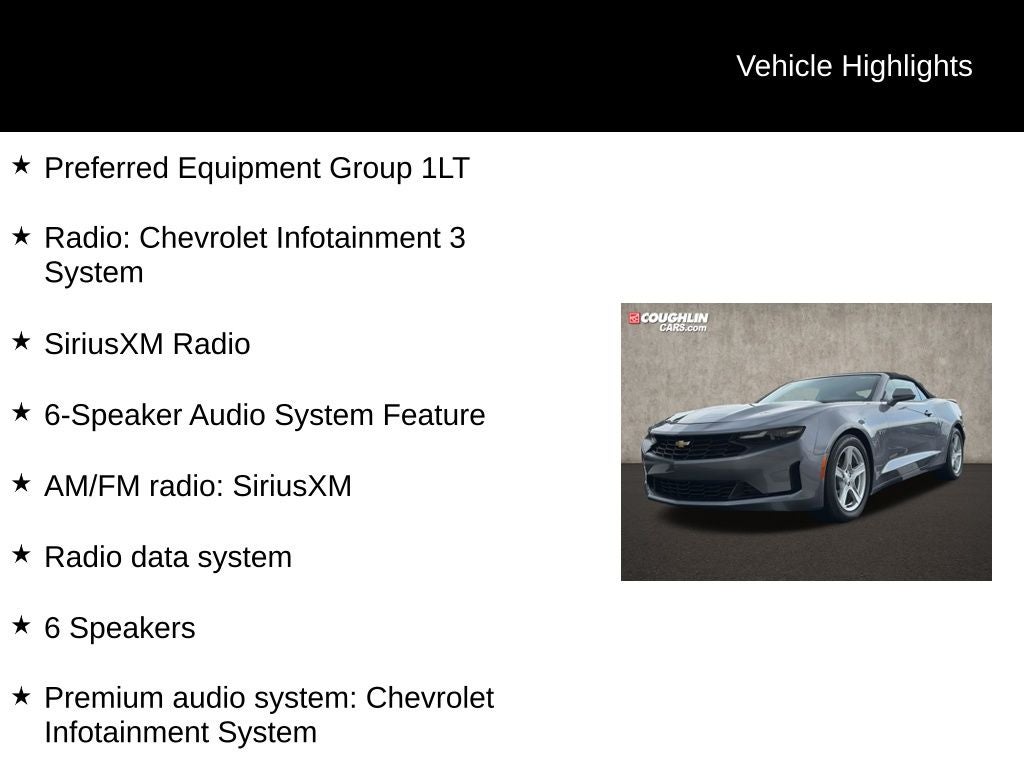 2020 Chevrolet Camaro 1LT