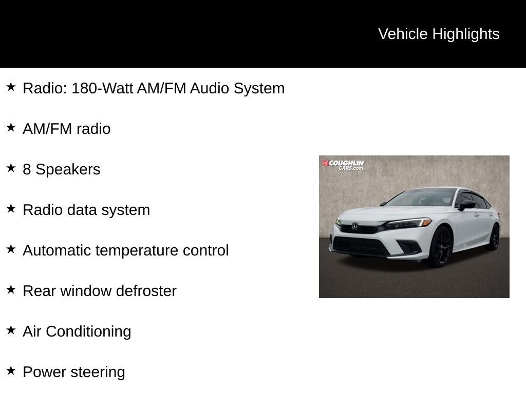 2022 Honda Civic Sport