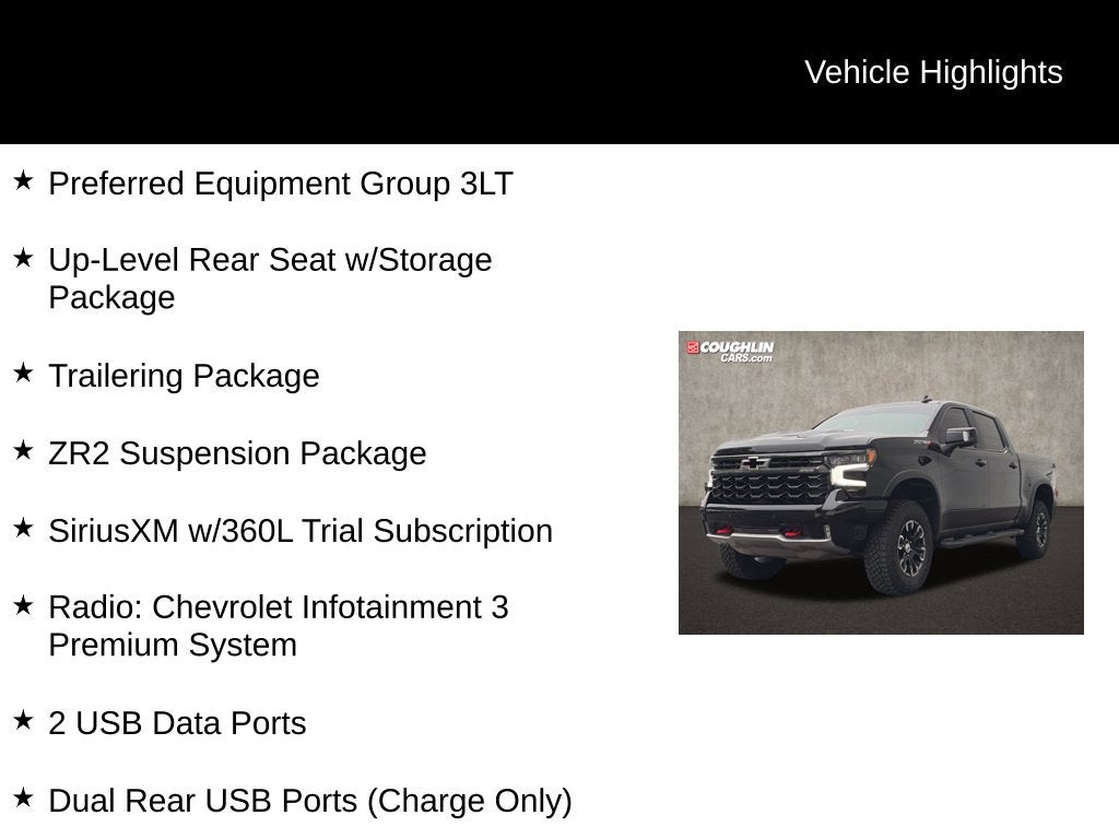 2025 Chevrolet Silverado 1500 ZR2