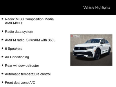 2022 Volkswagen Tiguan SE R-Line Black