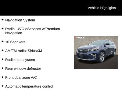2020 Kia Sorento SX V6