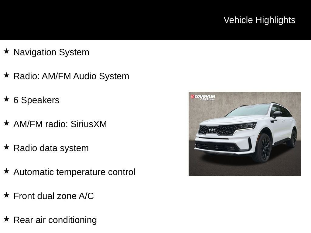 2023 Kia Sorento SX