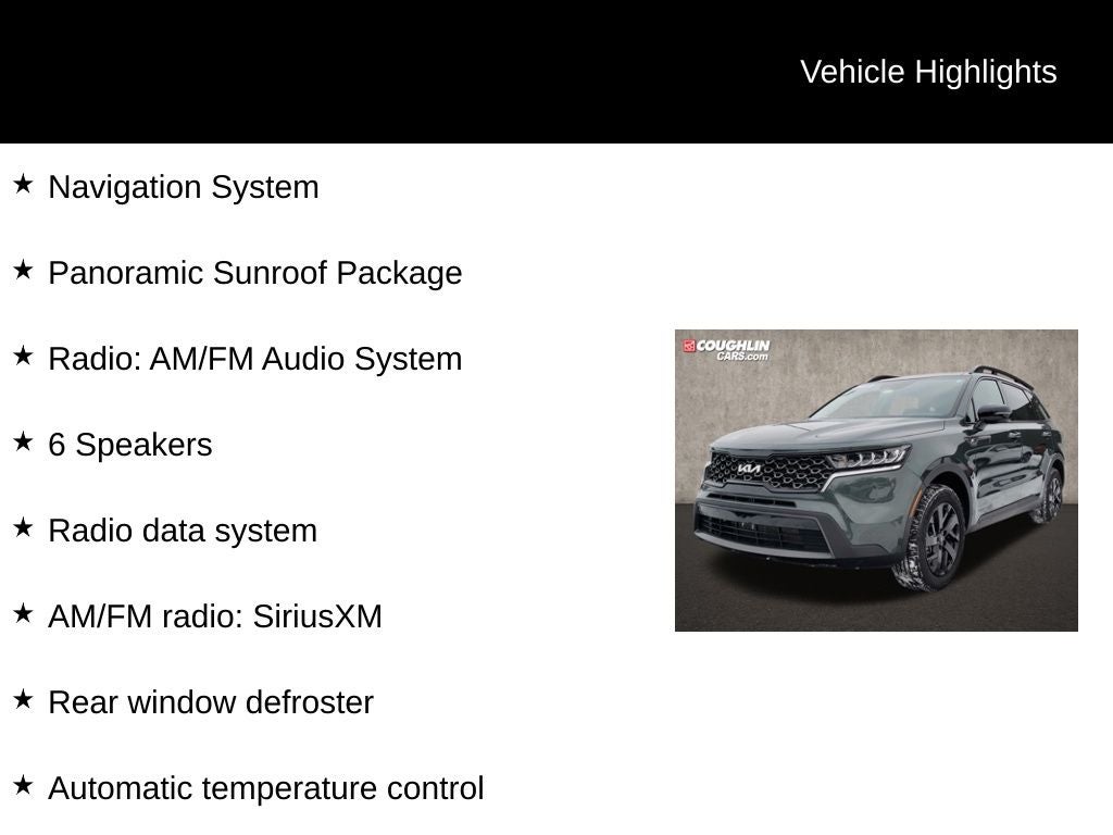 2023 Kia Sorento X-Line S
