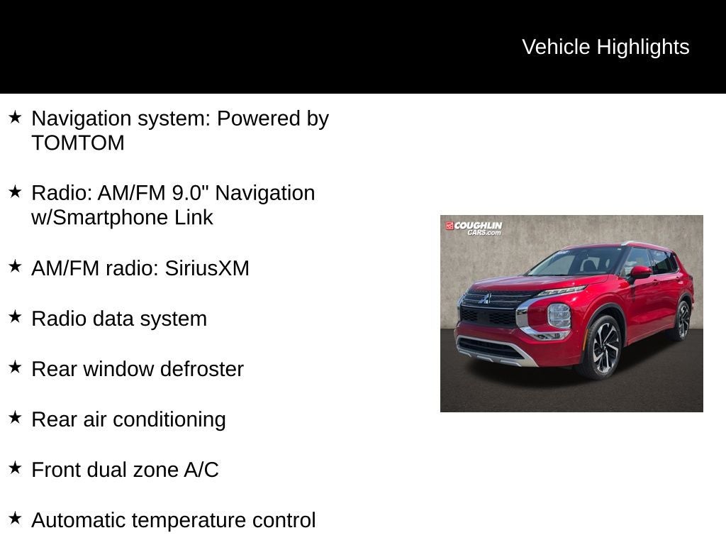 2022 Mitsubishi Outlander SEL