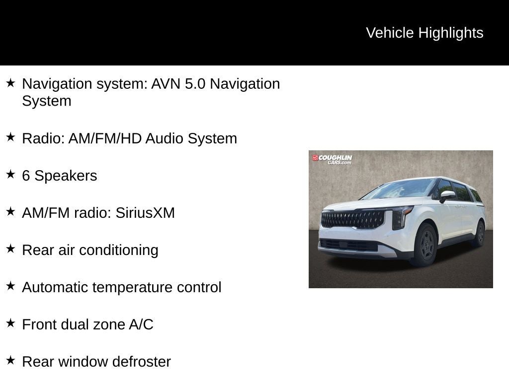 2025 Kia Carnival LXS