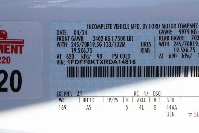 2024 Ford F-600SD XL