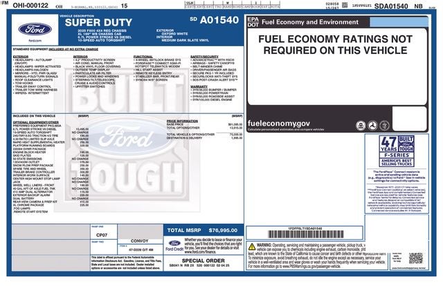 2025 Ford F-600SD XL