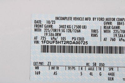 2024 Ford F-550SD XL DRW