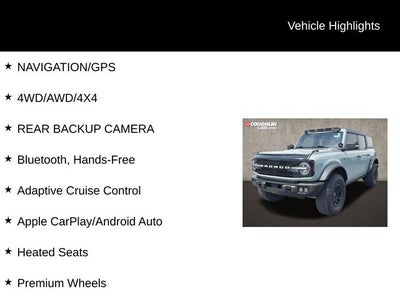 2023 Ford Bronco Wildtrak