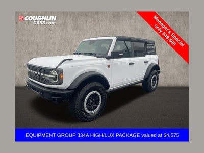 2024 Ford Bronco Badlands SASQUATCH PKG.