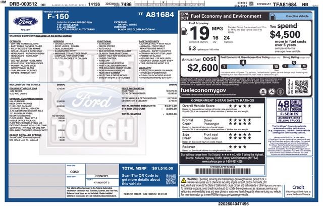 2026 Ford F-150 STX