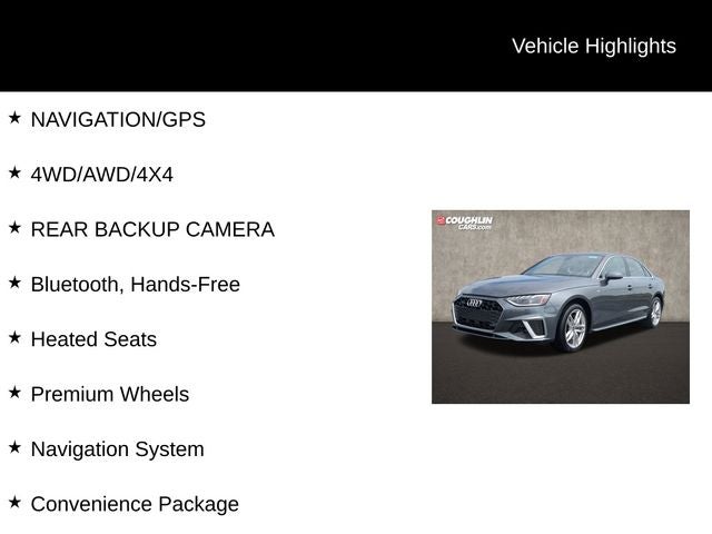2021 Audi A4 45 S line Premium Plus quattro