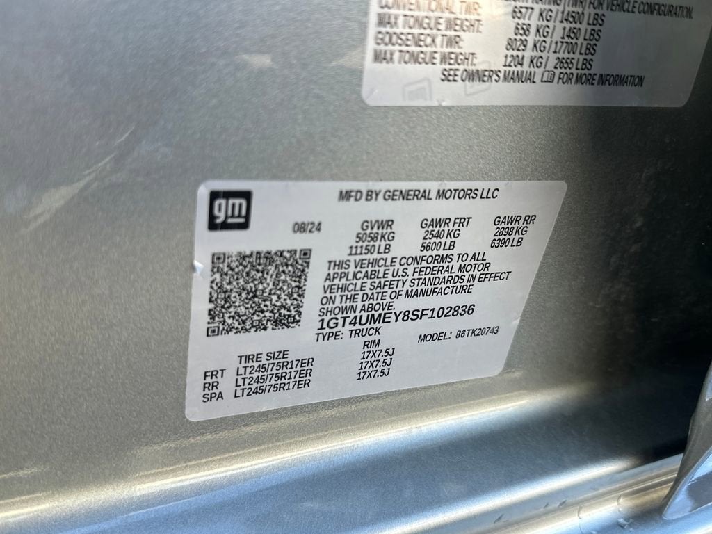 2025 GMC Sierra 2500 HD SLE