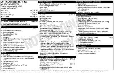 2014 GMC Terrain SLT