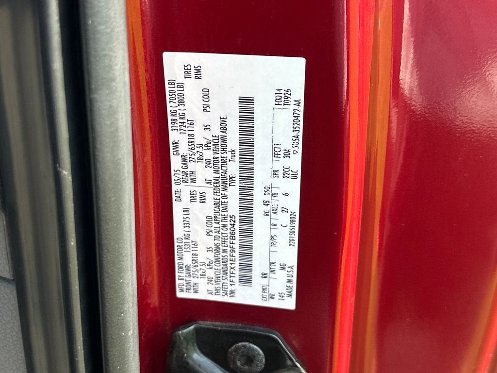 2015 Ford F-150 XLT
