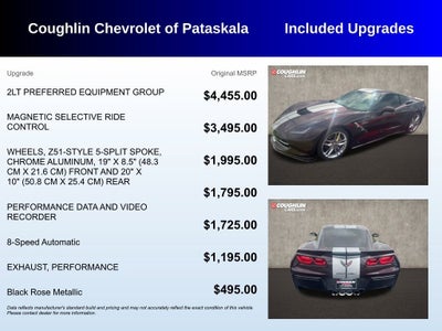 2017 Chevrolet Corvette Stingray 2LT