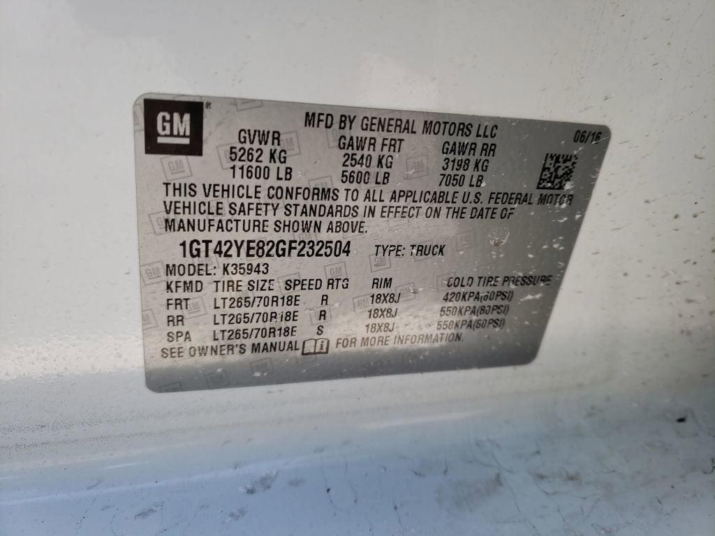 2016 GMC Sierra 3500 HD Denali