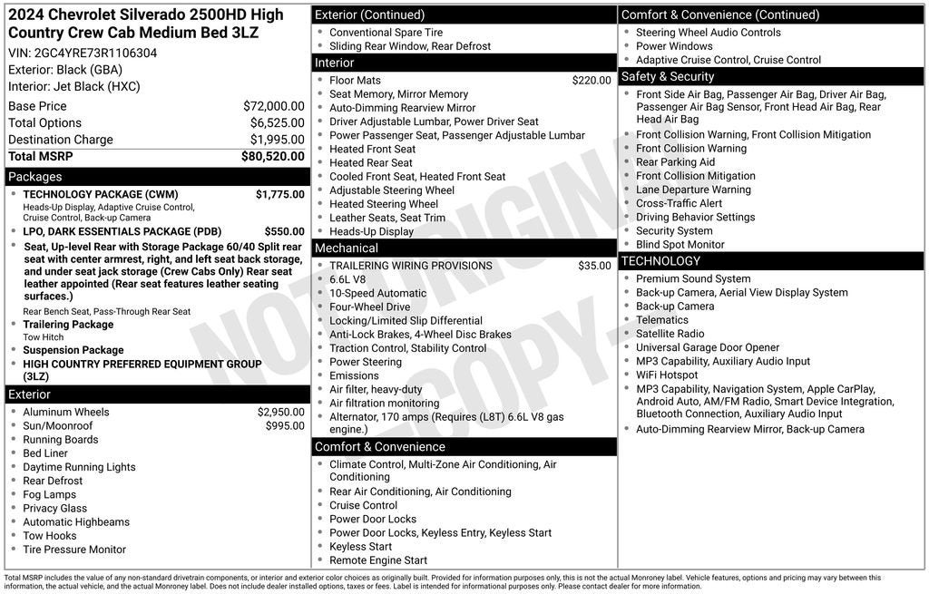 2024 Chevrolet Silverado 2500 HD High Country