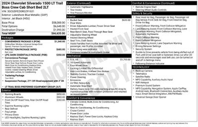 2024 Chevrolet Silverado 1500 LT Trail Boss