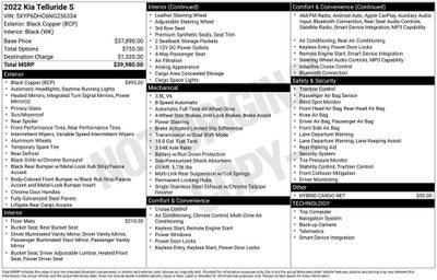 2022 Kia Telluride S