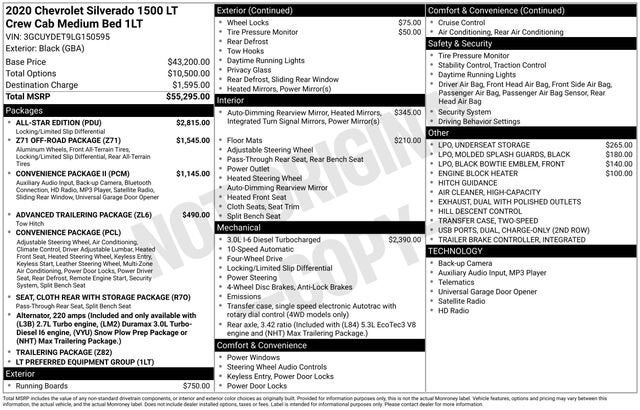 2020 Chevrolet Silverado 1500 LT