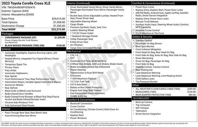 2023 Toyota Corolla Cross XLE