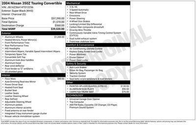 2004 Nissan 350Z Touring