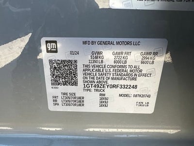 2024 GMC Sierra 2500 HD AT4X